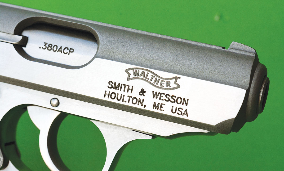 A Smith & Wesson manufactured Walther PPK/S chambered in 380 ACP was the primary pistol used to develop “Pet Loads” data.